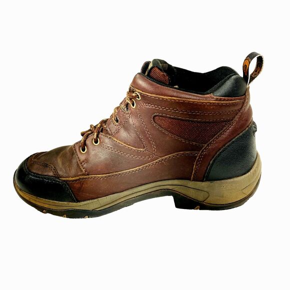 Ariat Boots ATS Terrain Endurance Hiking Brown Leather 8.5 Womens Work Gorpcore - Picture 6 of 16